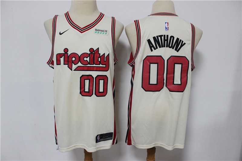 Blazers 00 Carmelo Anthony Cream 2019-20 Nike Swingman Jersey,We sell and wholesale Blazers 00 Carmelo Anthony Cream 2019-20 Nike Swingman Jersey on line form chian!